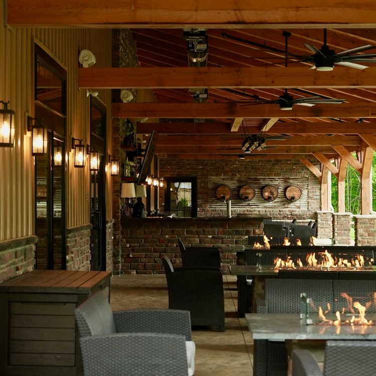 Tall Oaks Back Patio