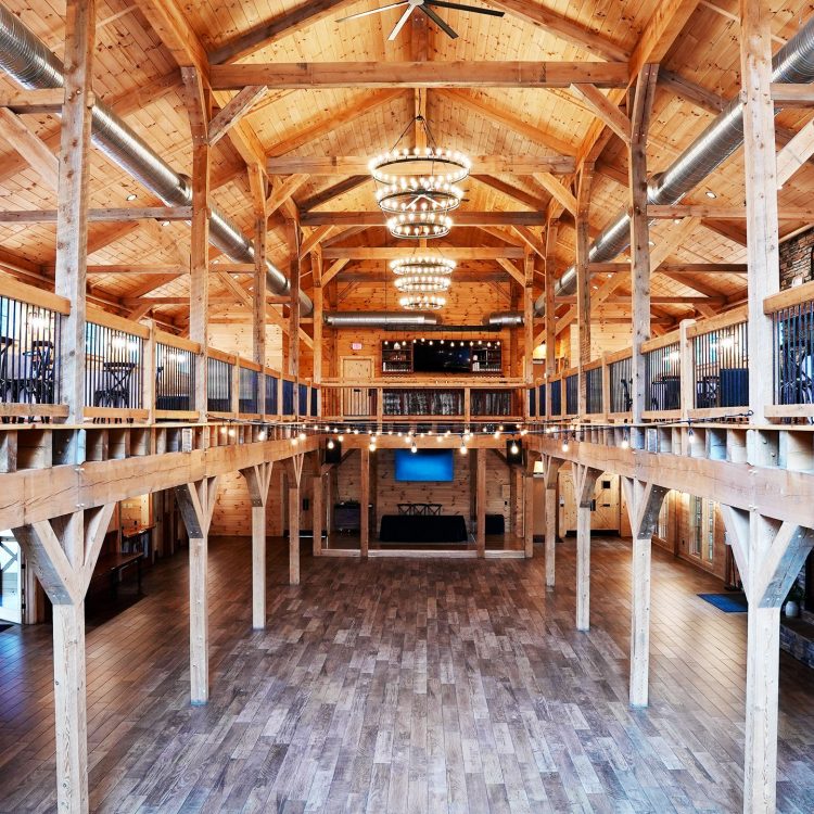 Tall Oaks Event Barn - Main Hall